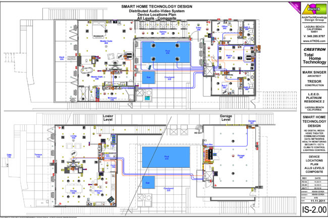 ATKDG - 2TRESOR-IS-2.00 - DEVICE LOCATIONS PLANS - ALL LEVELS COMPOSITE